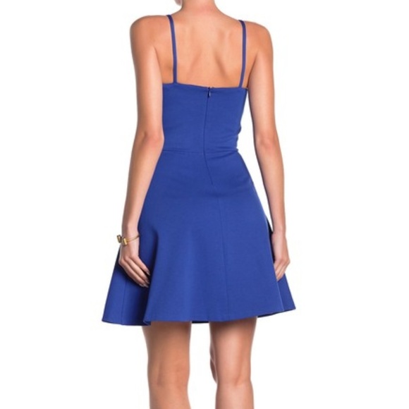 NEW Nordstrom V-Neck Fit & Flare Dress SZ S - Picture 2 of 5